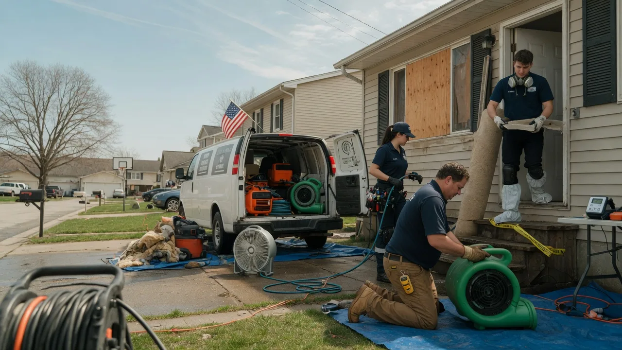 Water Damage Restoration in Colon, MI near me